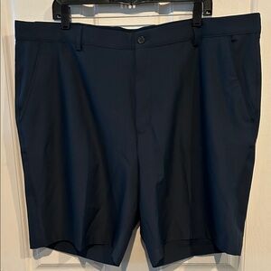 Greg Norman Collection Navy Flat Front Shorts